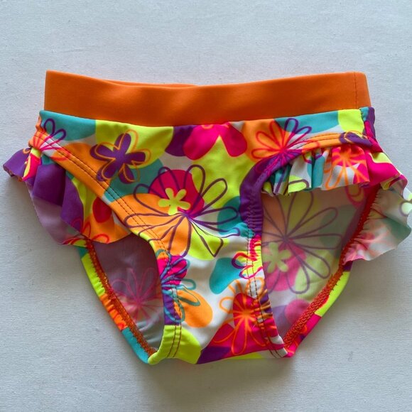 CT Kids Bright Floral Print Tankini size 12 Months - Picture 7 of 10